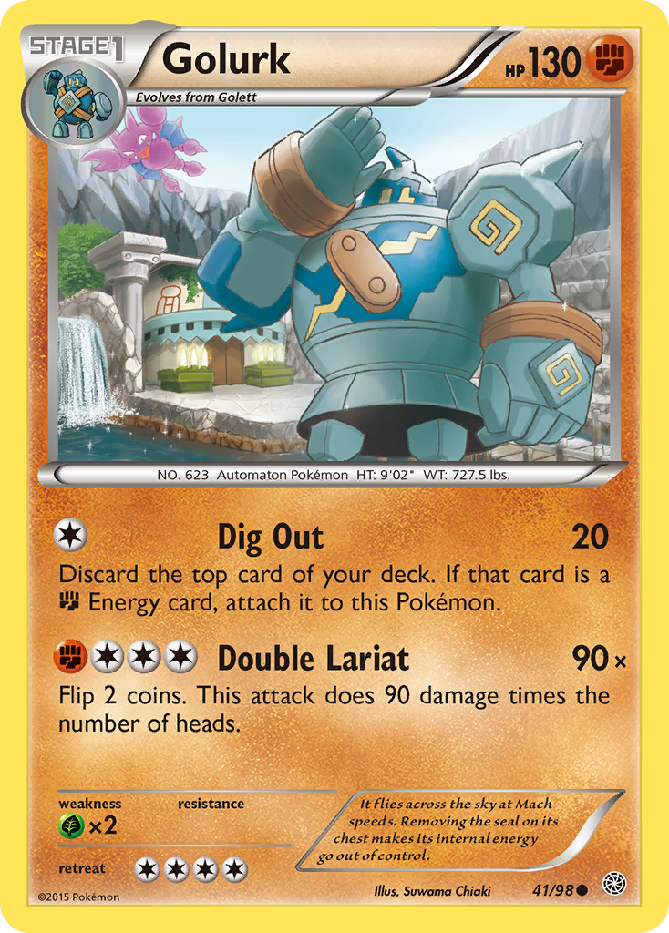 Ancient Origins Golurk #41/98